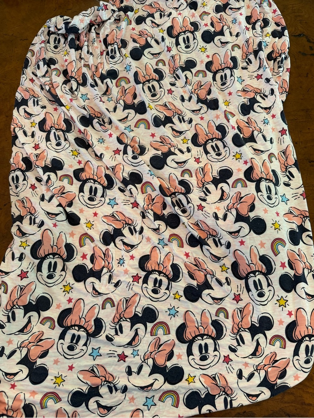 Little sleepies minnie forever crib sheet standard